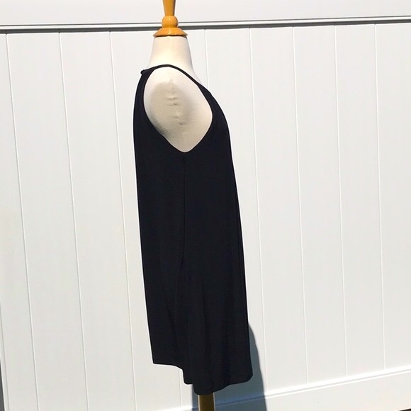 NWOT Nicole Miller Black  Halter Dress Size Medium - Picture 7 of 15